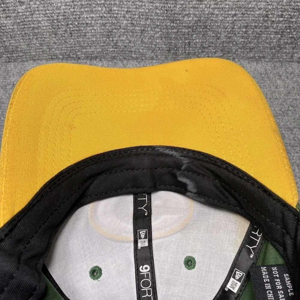 Green Bay Packers Hat Cap Strap Back Mens NFL Football  New Era 9FORTY